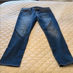 Classic Blue Straight Leg Women's Jeans